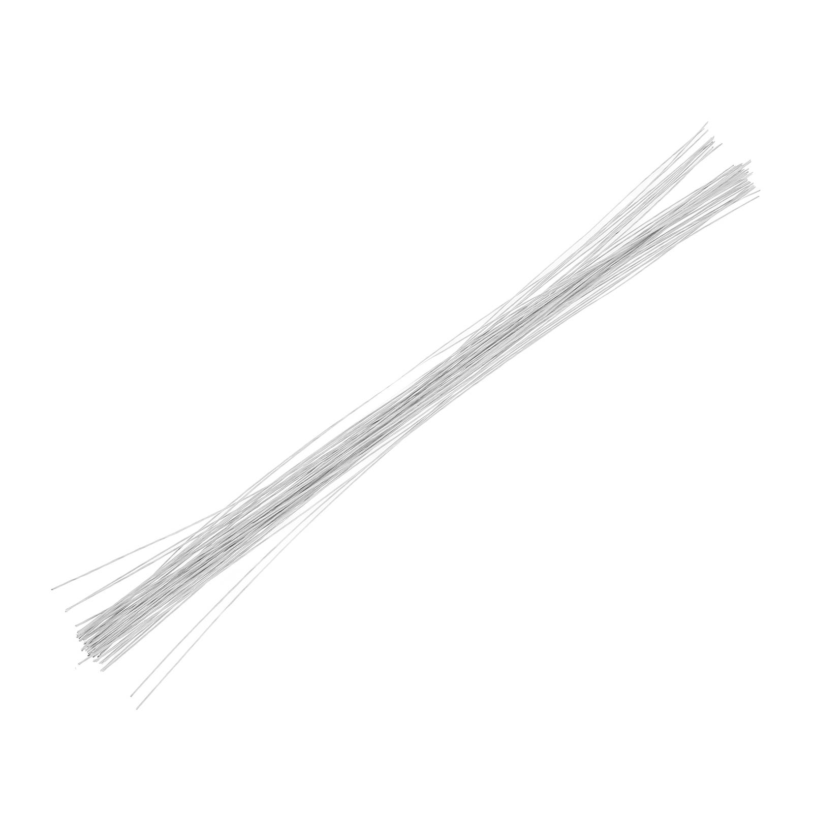 Florist Supply Bulk - 50pcs 종이 덮여 철 꽃 줄기