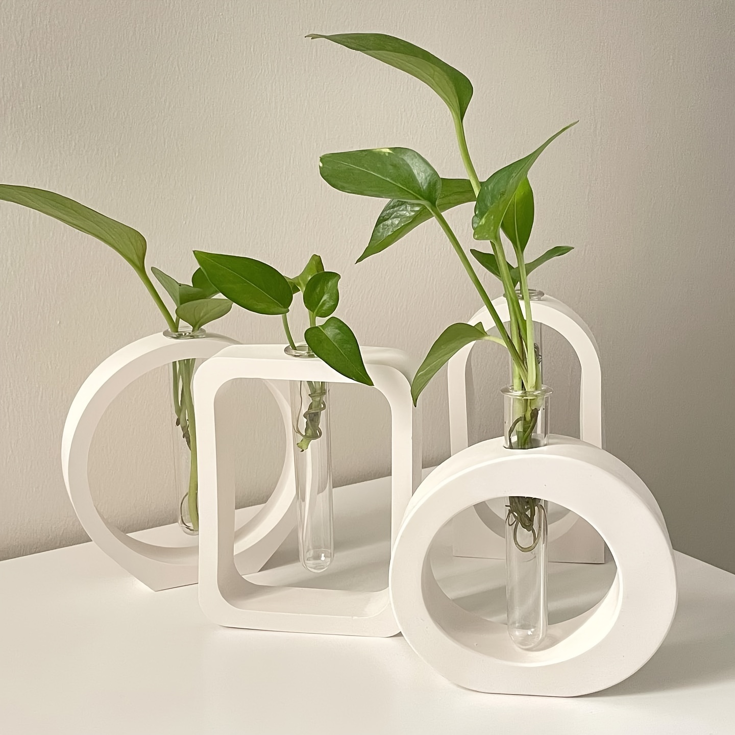 4PCS 꽃병 실리콘 금형 크리스탈 에폭시 수지 수경  - Florist Supply Vases 리뷰 및 가격