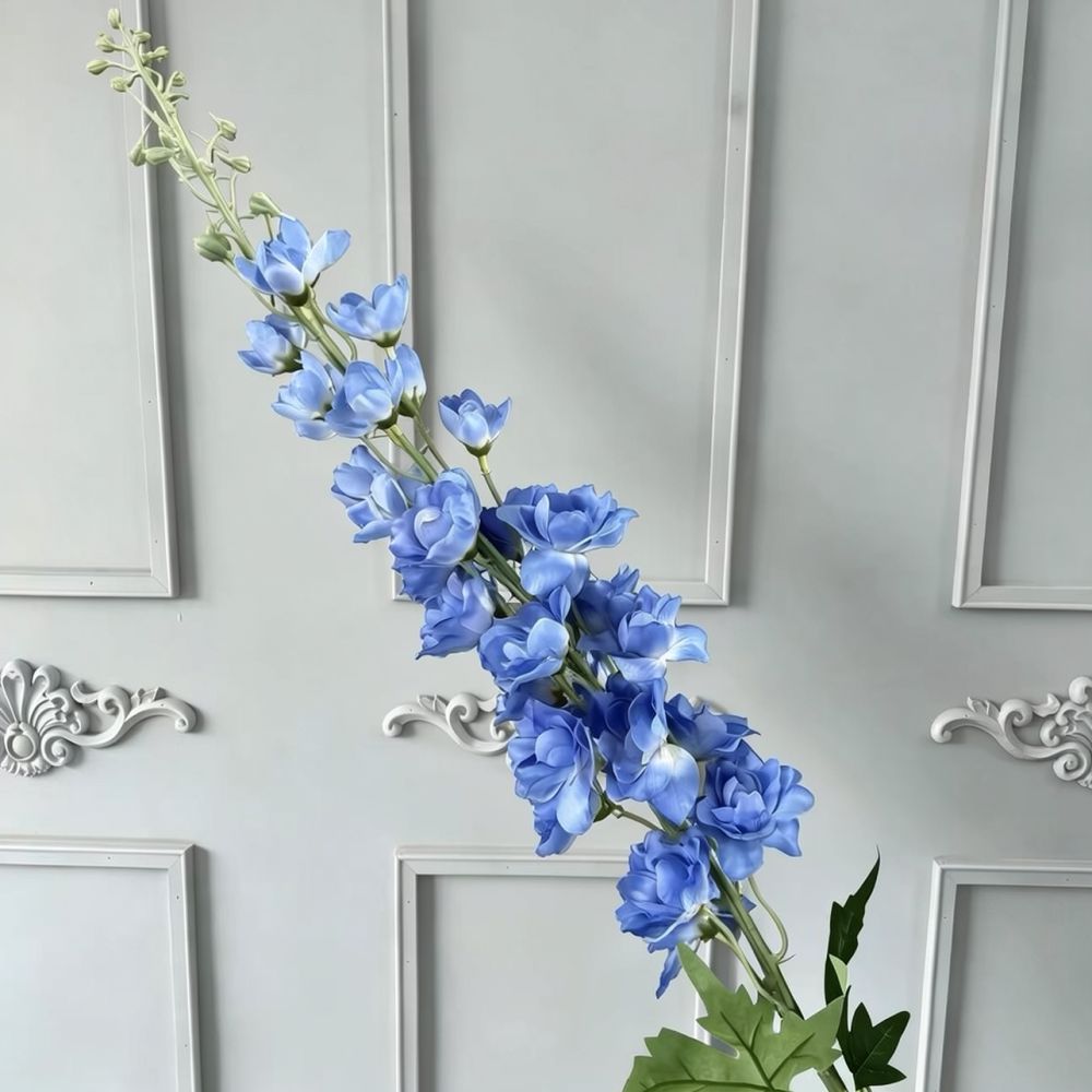 파란색 실크 소재의 인조 꽃, 실제 식물과 흡사한 디자 - Florist Flower Supply 리뷰 및 가격