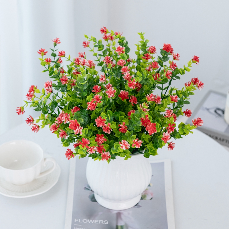 인공 플라스틱 꽃 가짜 유칼립투스 식물 결혼식 신부 부 - Florist Supply Vases 리뷰 및 가격